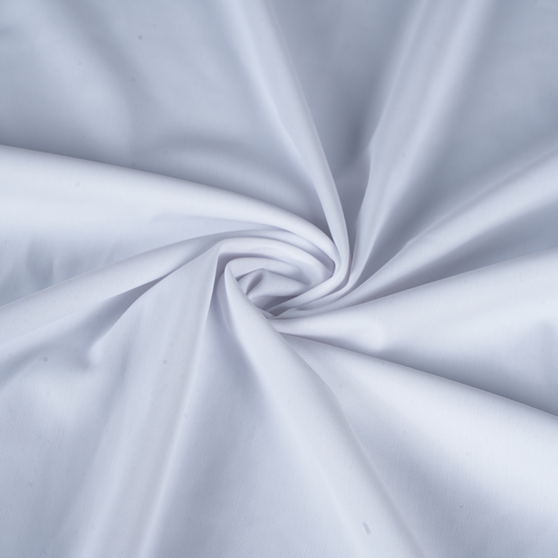 Tela spandex de poliéster de doble deformación 529